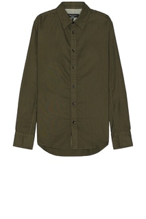 Рубашка Rag &amp; Bone Tomlin Oxford, цвет Olive Night