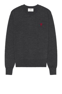 Свитер Ami ADC Crewneck, цвет Heather Grey