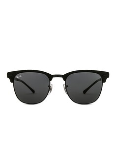 Солнцезащитные очки Ray-Ban Clubmaster Metal, черный