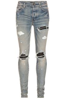 Джинсы Amiri MX1 Skinny, цвет Clay Indigo