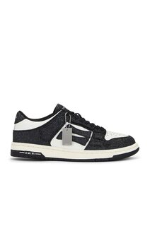 Кроссовки Amiri Crystal Skel Low Top, черный