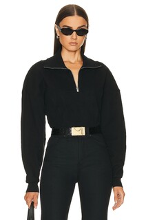 Свитер Saint Laurent Half Zip, нуар