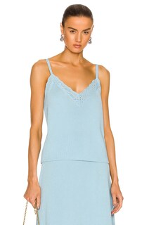 Топ Balenciaga Slip, цвет Sky Blue