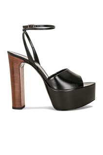 Сандалии Saint Laurent Jodie Platform, неро