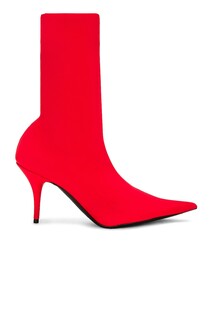 Ботинки Balenciaga Knifeie, цвет Bright Red