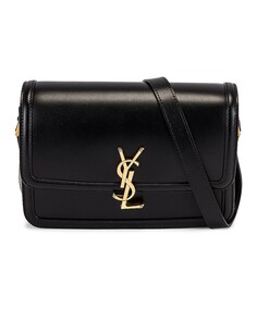 Сумка Saint Laurent Medium Solferino Satchel, неро