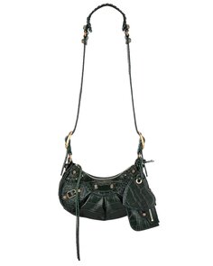 Сумка через плечо Balenciaga Xs Le Cagole, цвет Forest Green