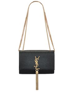 Сумка Saint Laurent Small Kate Tassel Chain, неро