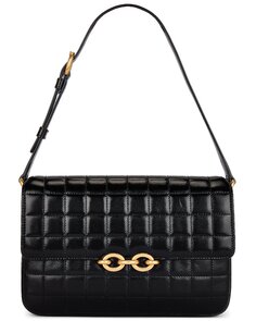 Сумка Saint Laurent Le Maillon Satchel, неро