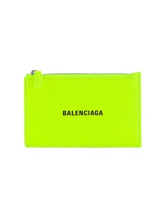 Кошелек Balenciaga Zip, цвет Fluo Yellow