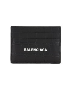 Картхолдер Balenciaga Cash, черный