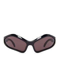 Солнцезащитные очки Balenciaga Fennec Oval 0314S, черный