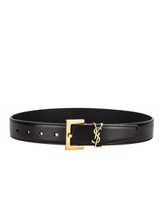 Ремень Saint Laurent Monogramme, неро