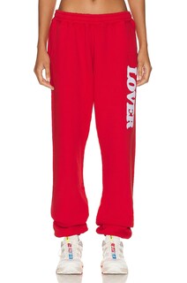 Брюки Bianca Chandon Lover 10th Anniversary Sweats, красный