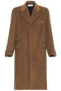 Пальто Saint Laurent Manteau, бежевый