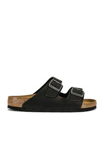 Шлепанцы Birkenstock Arizona, цвет Black Oiled