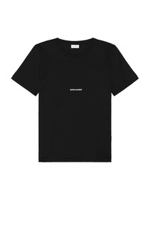 Футболка Saint Laurent Logo, черный