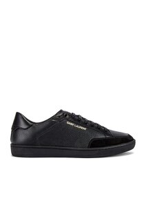 Кроссовки Saint Laurent SL/10 Low Top, черный