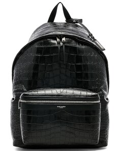 Рюкзак Saint Laurent City, цвет Black Croc