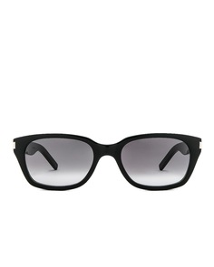 Солнцезащитные очки Saint Laurent SL 522, цвет Shiny Black &amp; Gradient Grey