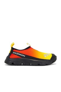 Кроссовки Salomon RX Moc 3.0 Sandal, цвет Black, Lemon, &amp; High Risk Red