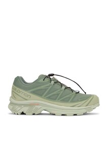 Кроссовки Salomon Xt-6 Gtx, цвет Desert Sage &amp; Lily Pad