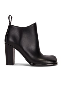 Ботинки Bottega Veneta Leather Ankles, черный
