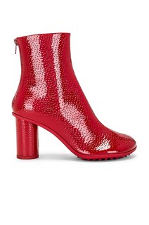 Ботинки Bottega Veneta Atomic Ankle, цвет Strawberry