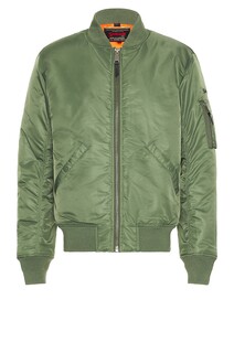 Куртка Schott Nylon Flight, цвет Sage