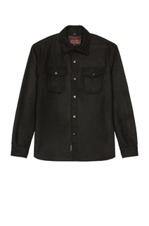Рубашка Schott CPO Wool, черный