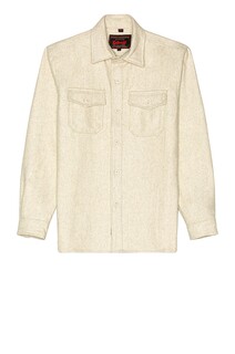 Рубашка Schott CPO Wool, цвет Oatmeal