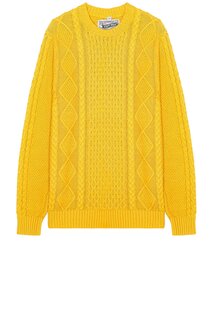 Свитер Schott Cableknit, цвет Sunflower