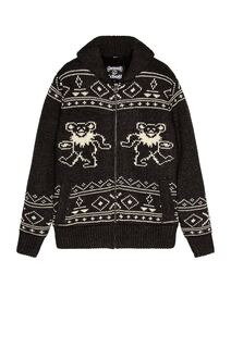 Свитер Schott Grateful Dead Dancing Bear, цвет Heather Black