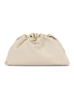 Сумка-клатч Bottega Veneta The Pouch, цвет Plaster &amp; Gold