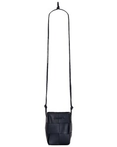 Сумка кросс-боди Bottega Veneta Mini Crossbody Bucket, цвет Space &amp; Gold