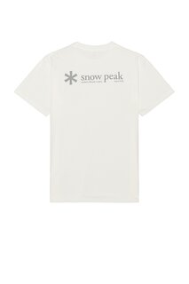 Футболка Snow Peak Logo, белый