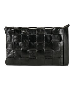 Сумка кросс-боди Bottega Veneta Cassette, цвет Black &amp; Silver