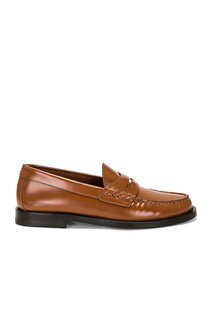 Лоферы Burberry Rupert, цвет Warm Oak Brown