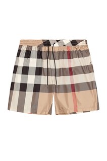 Шорты Burberry Guildes Swim, цвет Archive Beige Check