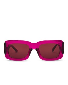 Солнцезащитные очки The Attico Marfa, цвет Maroon