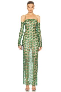 Платье The New Arrivals By Ilkyaz Ozel Moss, цвет Jade Imperial