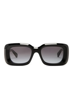 Солнцезащитные очки Chloe Gayia Rectangular, цвет Black &amp; Grey