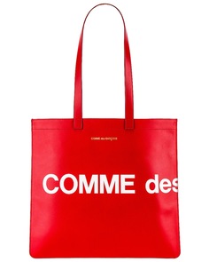 Сумка-тоут Comme des Garçons Huge Logo, красный