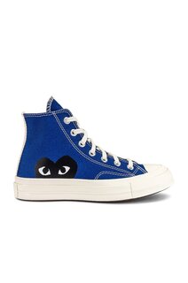 Кроссовки Comme des Garçons Converse Chuck Taylor High, синий