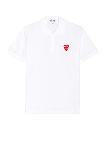 Поло Comme des Garçons T-Shirt, белый