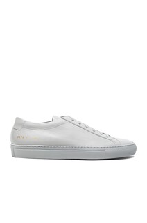 Кроссовки Common Projects Original Leather Achilles Low, серый