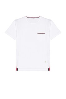 Футболка Thom Browne Pocket, белый