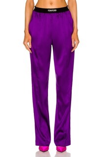 Брюки Tom Ford Satin, цвет Amethyst