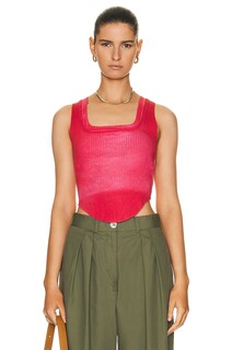 Топ Cotton Citizen Ibiza Square Neck, цвет Strawberry Mix