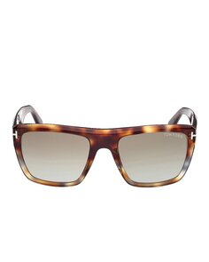 Солнцезащитные очки Tom Ford Alberto, цвет Shiny Vintage Grey Havana &amp; Brown